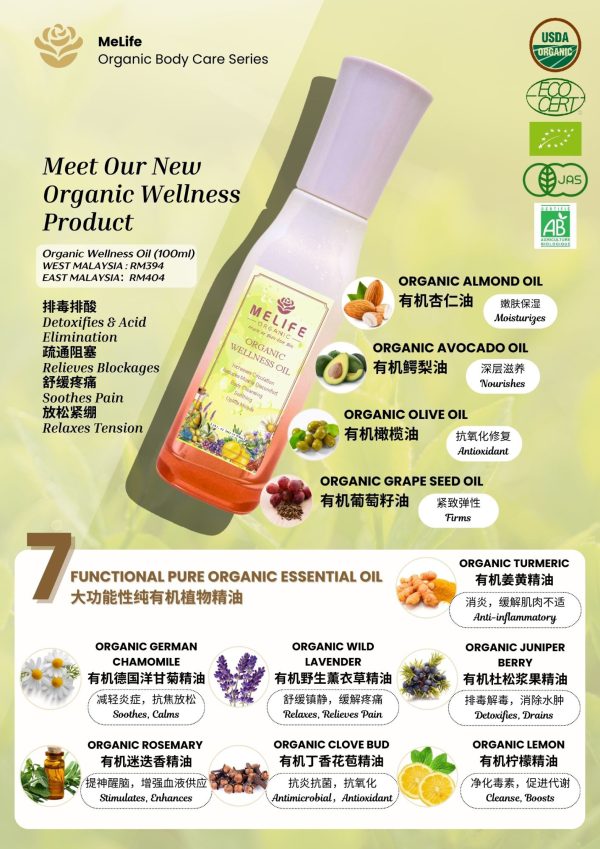 Melife Organic Wellness Oil - Image 2