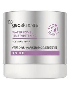 Water Bomb Time-Whitening Sleeping Mask